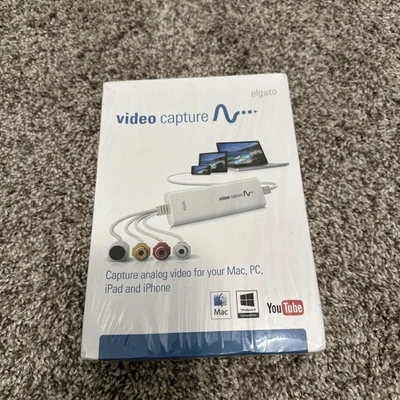Elgato USB Video Capture Device Convert Analog Video to Digital Format Win/Mac - Image 1 of 3