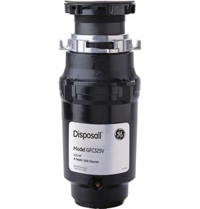 GE Disposall Continuous Feed 1/3 Horsepower Motor Garbage Disposer, Good for ... - Picture 1 of 6
