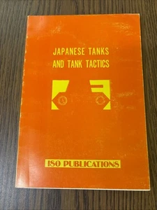 Vintage Facsimile Of 1944 WWII-EraStudy: Japanese Tanks & Tank Tactics ISO Pub - Picture 1 of 17