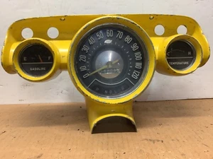 1957 CHEVY  BELAIR NOMAD DASH INSTRUMENT CLUSTER GAUGE SPEEDOMETER 1584733 oem - Picture 1 of 6