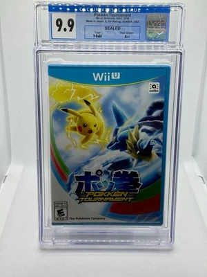 Pokken Tournament - Nintendo Wii U - Graded CGC 9.9 A++ New/Sealed - Ships Fast! - Image 1 of 3