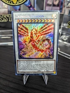 Yu-Gi-Oh! Crimson Dragon DUNE-EN038 Secret Rare - Picture 1 of 1
