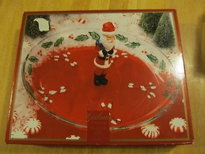 SANTA SERVING PLATE/ HOLIDAY/ GIFT - Picture 1 of 2