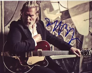 JEFF BRIDGES Signed 8x10 CRAZY HEART Photo w/ Hologram COA - Picture 1 of 2