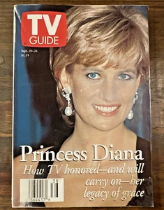 Vintage TV Guide Honoring Princess Diana Sept. 20-26 1997 - Picture 1 of 14