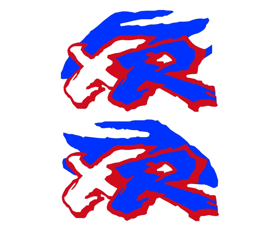 Calcomanías de tanque para Honda XR650L XR600 XR500 XR400 XR350 XR250 XR200 XR100 2 Foto 1 de 1