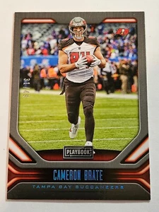 Cameron Brate - 2019 Playbook Platinum SN 31/49 Insert Card - Picture 1 of 2