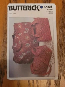 Bolsas de viaje de colección con patrón Butterick 4105 bolsas de 3 tamaños - SIN CORTAR - Imagen 1 de 3