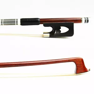 Rozmiar 4/4 NOWY Advanced Pernambuco Viola Bow Ciepły odcień Świetna równowaga RBM580 - Zdjęcie 1 z 9