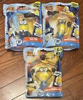 3 Despicable Me 4 Heroes of Goo Jit Zu Stretchy Minion Squishy Figure Set 2024