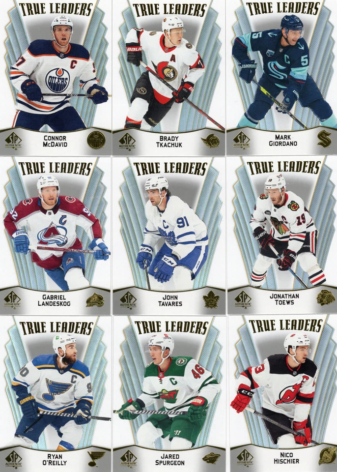 2021-22 Upper Deck SP Authentic True Leaders + Blue *YOU PICK* - Image 1 of 1