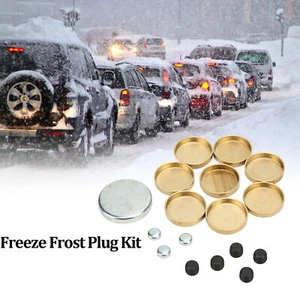 Brass Freeze Frost Expansion Plug Kit For Sealed Power 381‑8007 For Small Block - Picture 1 of 12