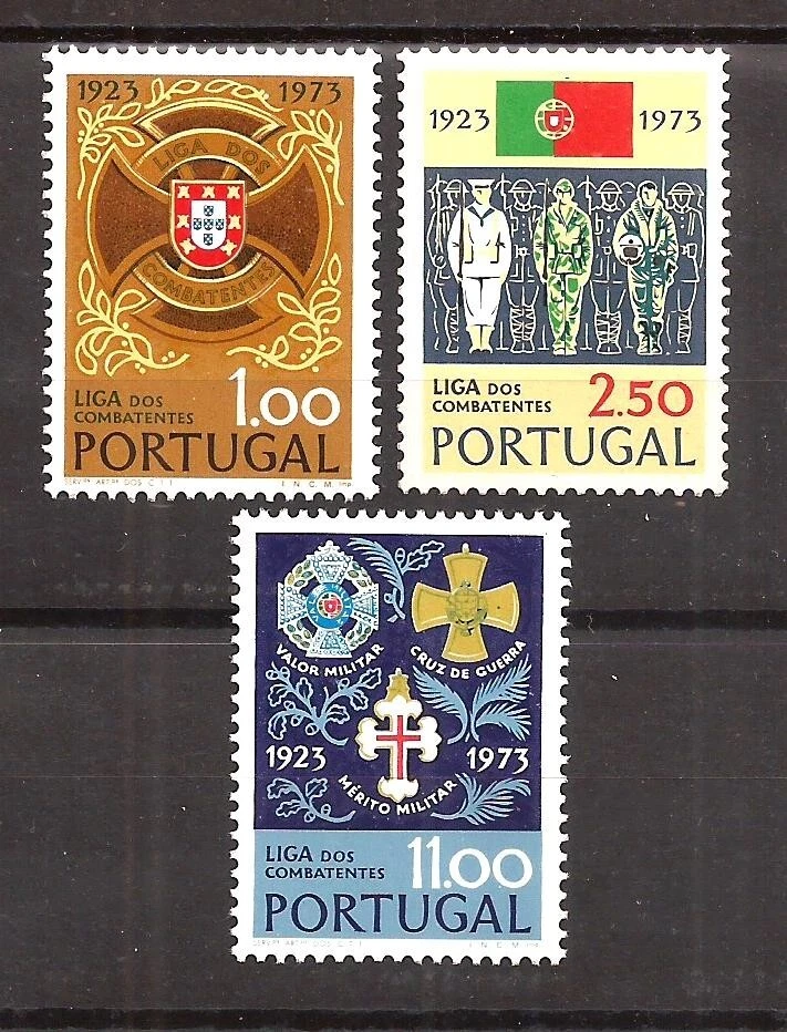 [7308] Portugal 1973, full set,  MNH**, League of Combatants - Image 1 of 1