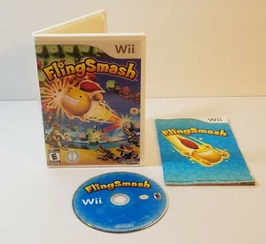 FlingSmash (Nintendo Wii, 2010) cib complete with case and manual - Picture 1 of 2