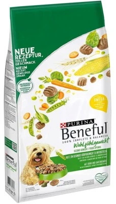 PURINA Beneful Hundefutter Trockenfutter Brocken Kroketten Huhn & Gemüse 12 kg - Bild 1 von 4