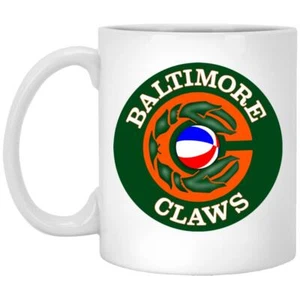 Baltimore Claws Mug 11 oz. Glossy Ceramic | ABA Basketball Team - Picture 1 of 7