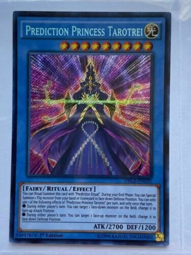Yu-Gi-Oh Prediction Princess Tarortrei DRL2-EN035 1st Edition Secret Rare NM - Image 1 of 1