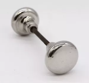 Pair of Chromed Brass 2.125 in. Passage Door Knobs - Picture 1 of 5