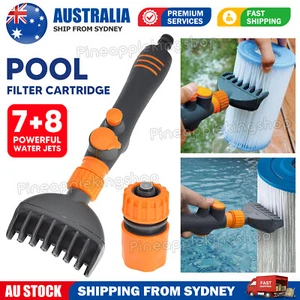 Cleaning Tool Water Wand Tub Spa Filter Swimming Pool Cartridge Cleaner AU - Picture 1 of 10