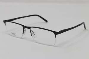 NEW Safilo Eyeglasses SA 1064 003 53-18-140 Semi Rim Less AUTHENTIC - Picture 1 of 2