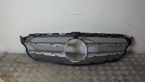 Parrilla delantera mercedes w205 con moldura plateada clase c genuina nueva a2058880023 - Imagen 1 de 3