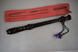 Yamaha YRS-24BCH Professional CARNEGIE HALL Soprano Recorder w/ Pouch - Picture 1 of 1