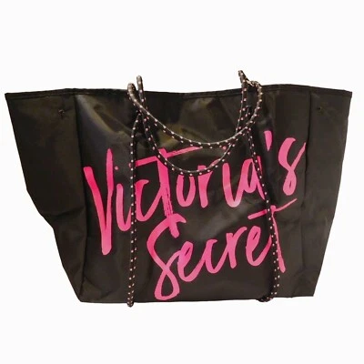 NWT Victoria’s Secret Wicked Signature Beach Rope Drawstring Tote Bag Travel - Image 1 of 4