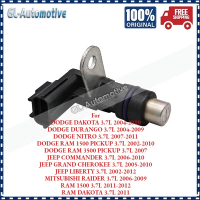 Crankshaft Crank Position Sensor For Liberty Ram Dakota 3.7L PC487 56044180AC - Image 1 of 4