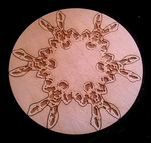 Handmade Skydiver Coaster Set of 4 - Picture 1 of 1