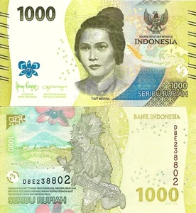 Indonesia 1000 rupias 2024 P-162c UNC - Imagen 1 de 1
