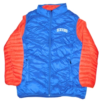 NEW NWT Youth Boy's G-III Philadelphia 76ers 3 in 1 Systems Jacket LARGE (16-18) - Image 1 of 4
