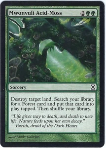Mwonvuli AcidMoss Time Spiral Common – MTG Magic the Gathering Card - Picture 1 of 2