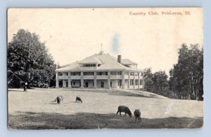 1915 COUNTRY CLUB, PRINCETON, ILL. POSTKARTE. 1A38 - Bild 1 von 2