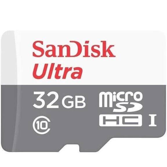 SanDisk Micro SD Card Ultra Memory 32GB Class 10 TF SDHC UHS-I - Image 1 of 1