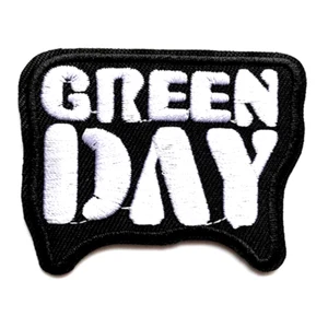 GREEN DAY Embroidered Patch Iron on Sew Badge Pop Punk Dookie Billie Joe Idiot - Picture 1 of 12