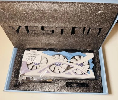 Yeston RX6700XT Sakura 12GB 196Bit GDDR6 Graphics card With Original Box - Image 1 of 4