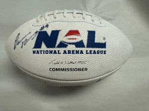 Autogramm NAL Carolina Cobras 2024 Official Ball Indoor Arena Football - Bild 1 von 6