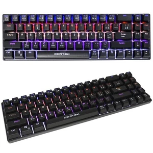 Keyboard Mechanical Mens Gaming RGB Game Wireless Wifi Bluetooth Wired 3 IN 1 - Picture 1 of 6