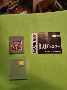 Vintage Nintendo Gameboy Lock N' Chase with Manual Tested & Working! 1990 - Picture 1 of 2