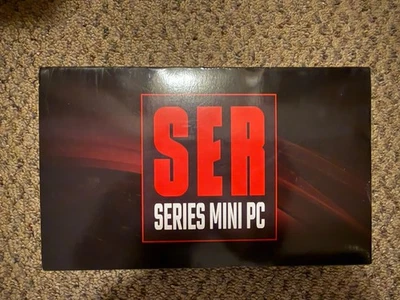 Beelink Mini PC, SER5 Pro AMD Ryzen 7 5825U 32GB DDR4 RAM 1TB NVME SSD - Image 1 of 2