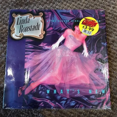 Linda Ronstadt 'What's New' Record Vinyl 12" LP Album UK 1983 96-0260-1 big band - Image 1 of 4