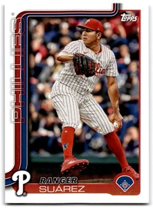2025 Topps Ranger Suarez Philadelphia Phillies #PHI-7 - Picture 1 of 2