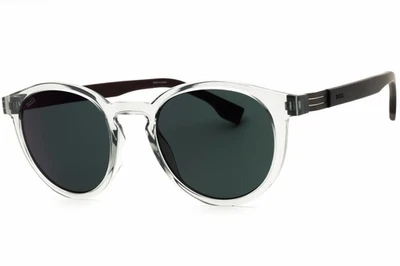 Gafas de sol HUGO BOSS 1575/S 7QY MT marco gris transparente lente espejo verde 51 mm Foto 1 de 4