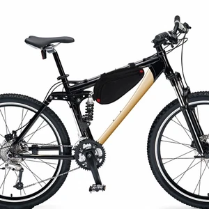 Bolsa triángulo bicicleta impermeable accesorios bicicleta marco tubo delantero - Imagen 1 de 12