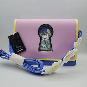Loungefly Disney Alice im Wunderland Schlüsselloch Umhängetasche NEU - Bild 1 von 14