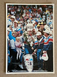 Al Unser Jr. 1992 Indy 500 Winners Circle Celebration Postcard 4" x 6" - Picture 1 of 2