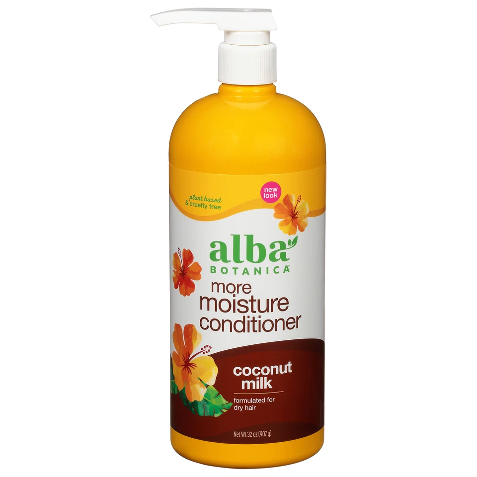 Acondicionador Alba Botanica Coconut Drink It 32 OZ (Paquete de 3) Foto 1 de 1