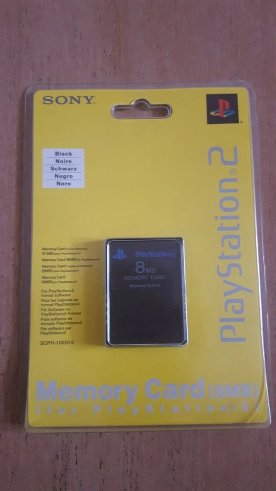 Ufficiale Sony 8mb Magic Gate Scheda di Memoria per Ps2 Playstation 2 pstwo
