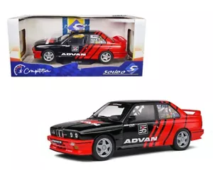 1/18 Solido BMW E30 M3 Drift Team ADVAN Competition Negro/Rojo S1801521 - Imagen 1 de 1