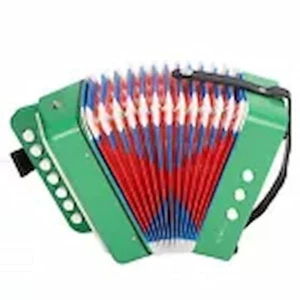 Kids 10 Keys Accordion Musical Instrument For Ensemble UPP - Picture 1 of 8